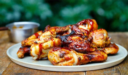 Bbq Wings (6Pcs)