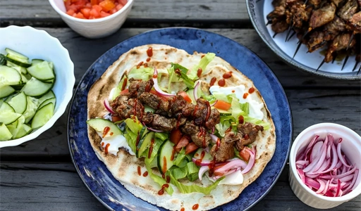 Combination Of Any Two Kebabs From