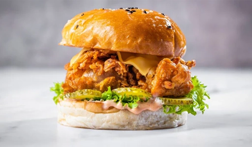 Chicken Tikka Burger